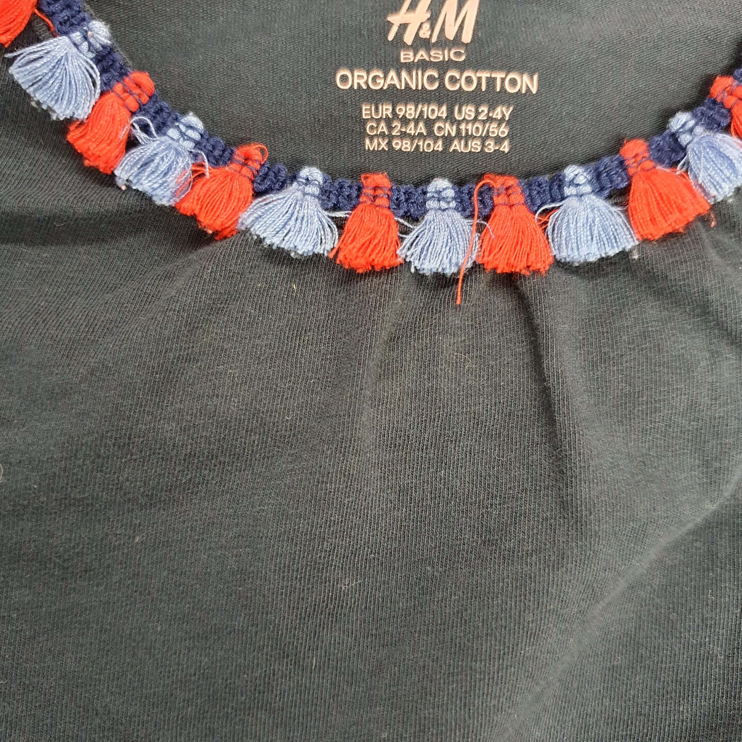 t-shirt-longues-manches hm 98, 104 - Freeperie