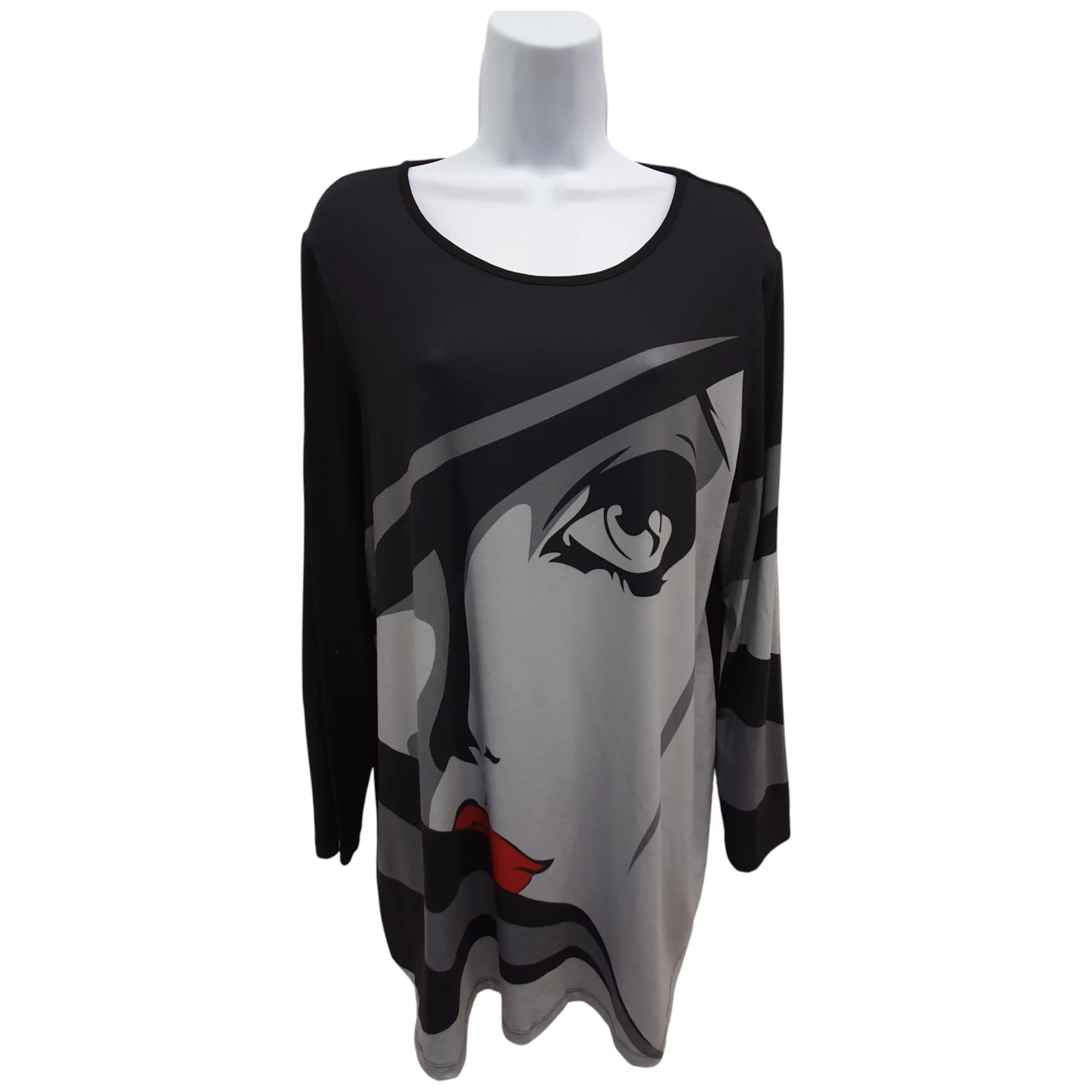 T-shirt longues manches Blue moon 3XL / 46 / 18 / T6 / W36 / W32, 4XL / 48 / 20 / T7 / W38 / W33 t-shirt-longues-manches, t-shirt blue-moon 3xl, 4xl - Freeperie