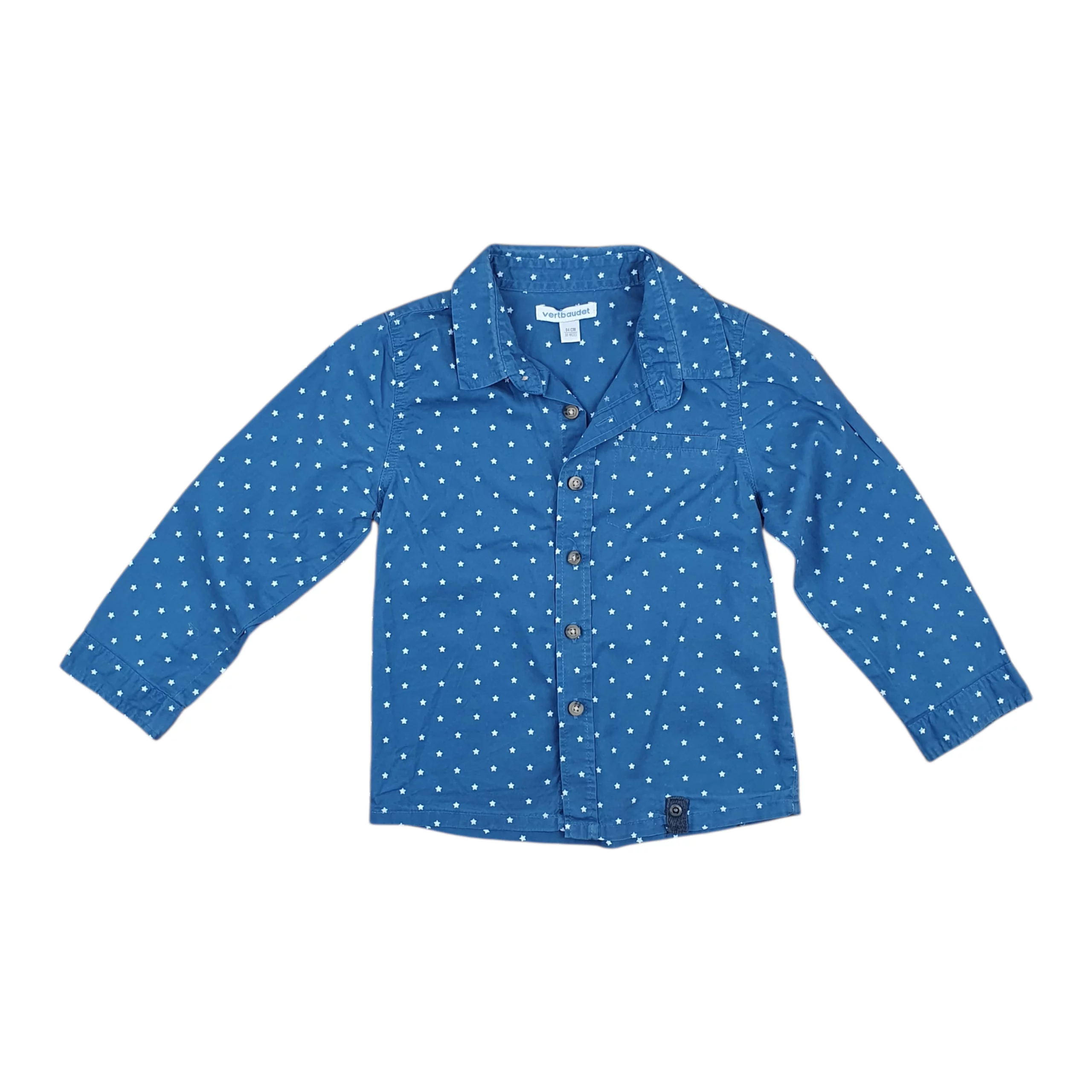 chemise-longues-manches, chemise vertbaudet 98 - Freeperie