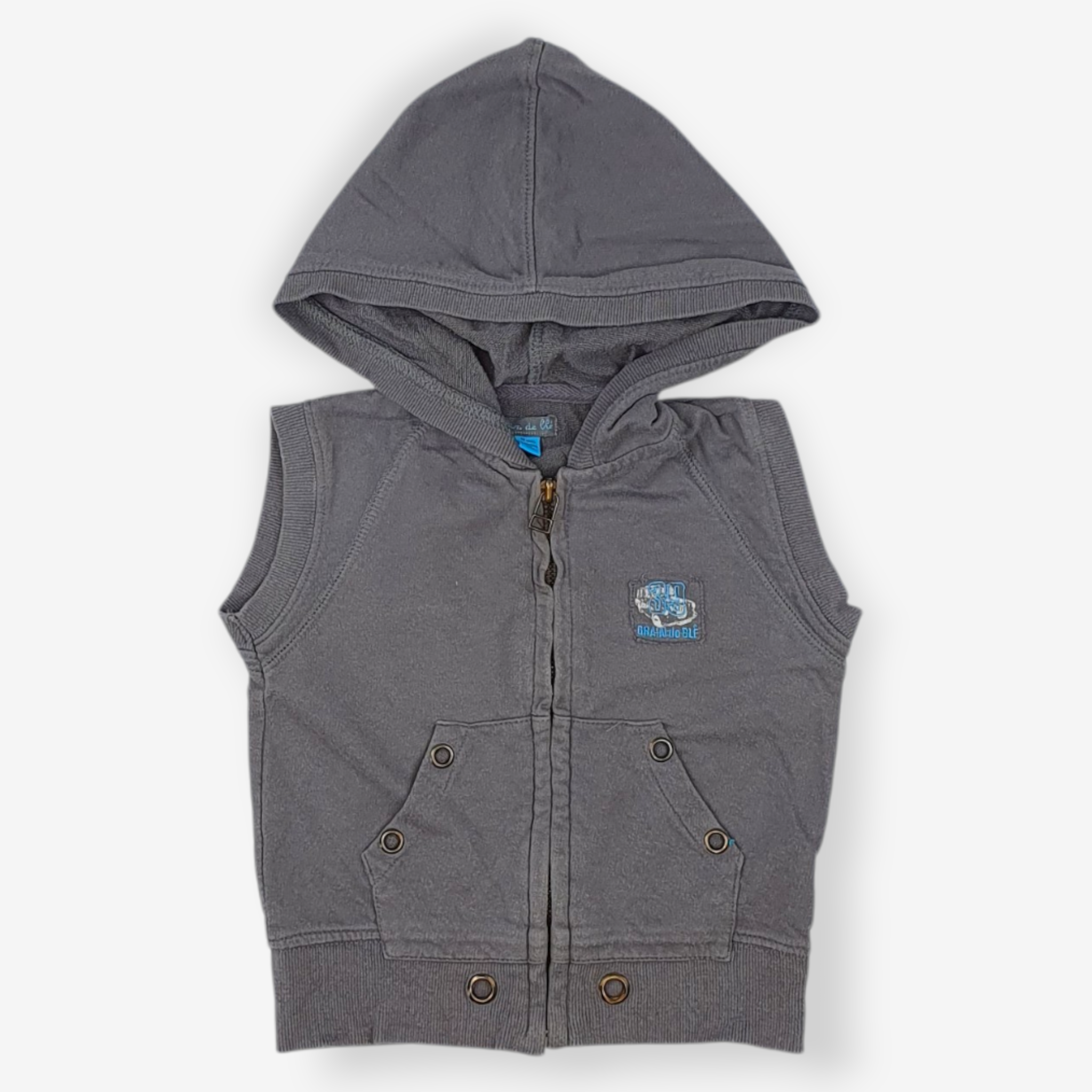 gilet-sans-manches grain-de-ble 86 - Freeperie