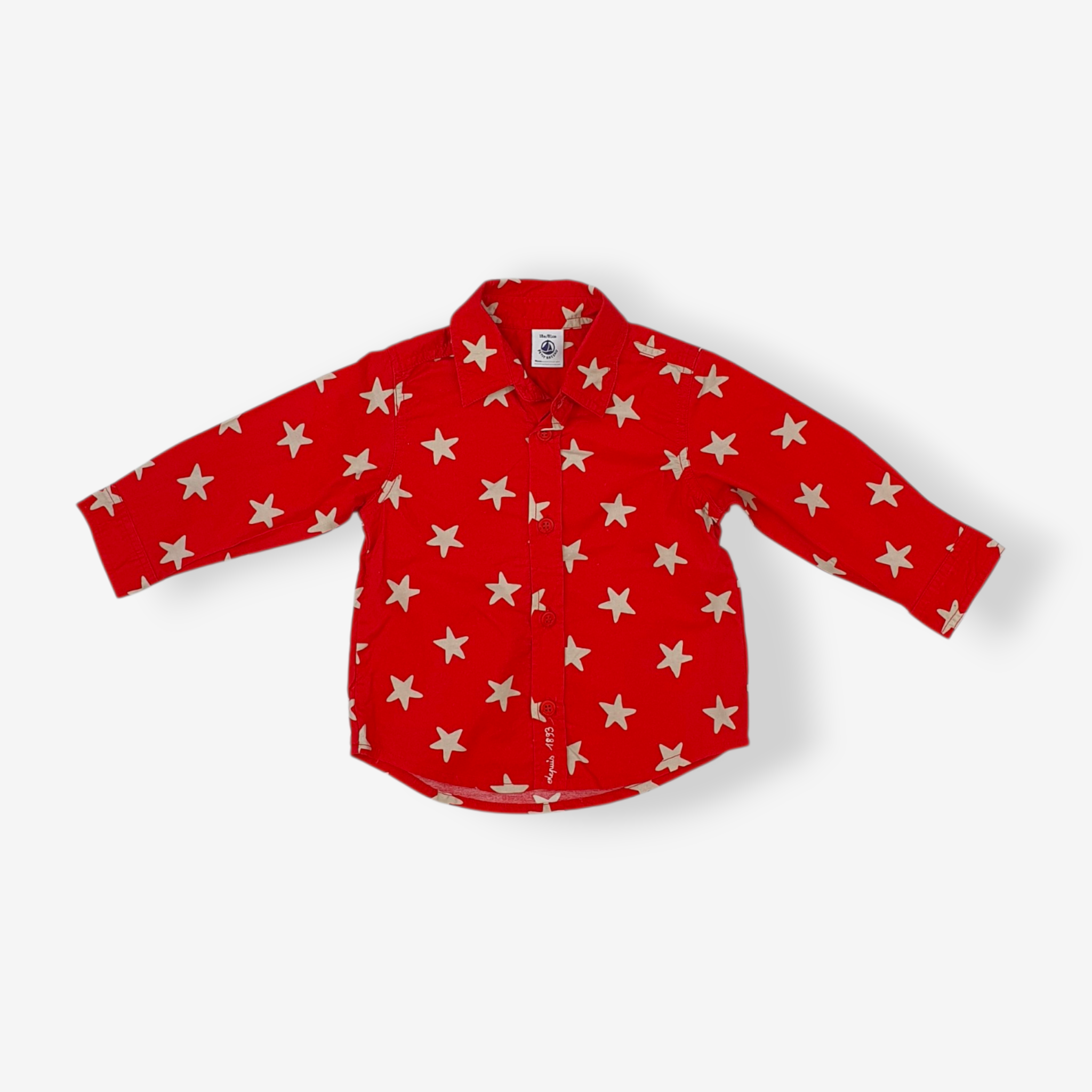 Chemise Petit bateau 80 - 12 mois chemise petit-bateau 80 - Freeperie